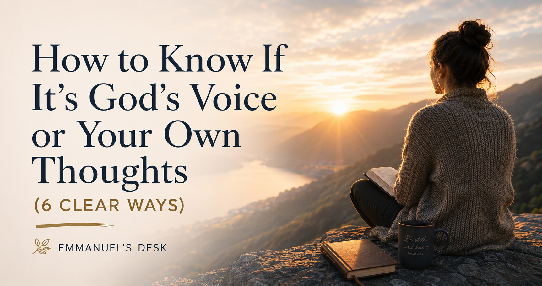 How to Know If It’s God’s Voice or Your Own Thoughts (6 Clear Ways)
